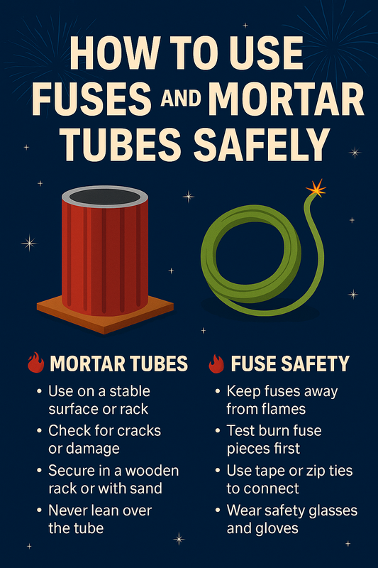 How to Use Fuses and Mortar Tubes Safely