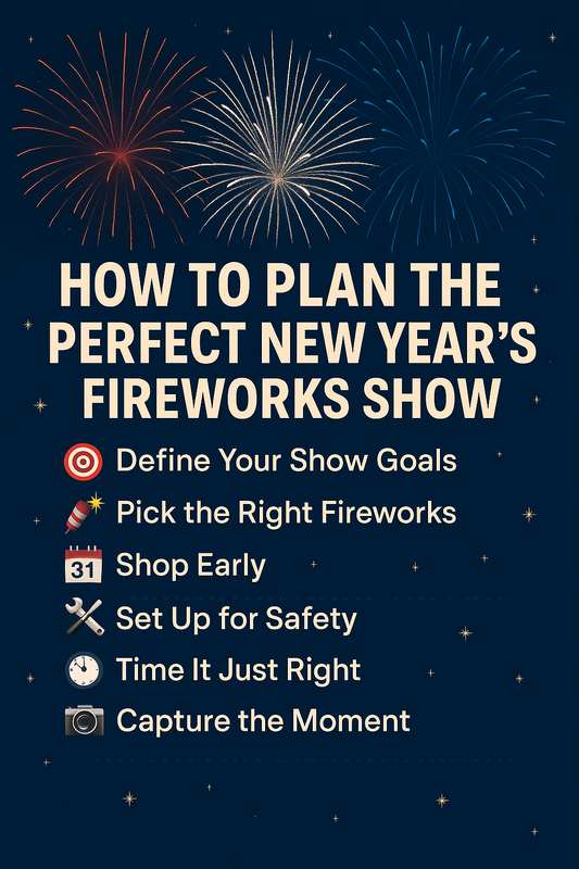 How to Plan the Perfect New Year’s Fireworks Show