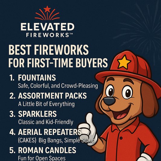 Best Fireworks for First-Time Buyers
