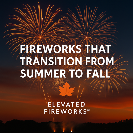 Fireworks That Transition from Summer to Fall