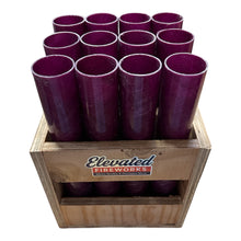 Elevated Fireworks 12-Shot Fiberglass Mortar Rack