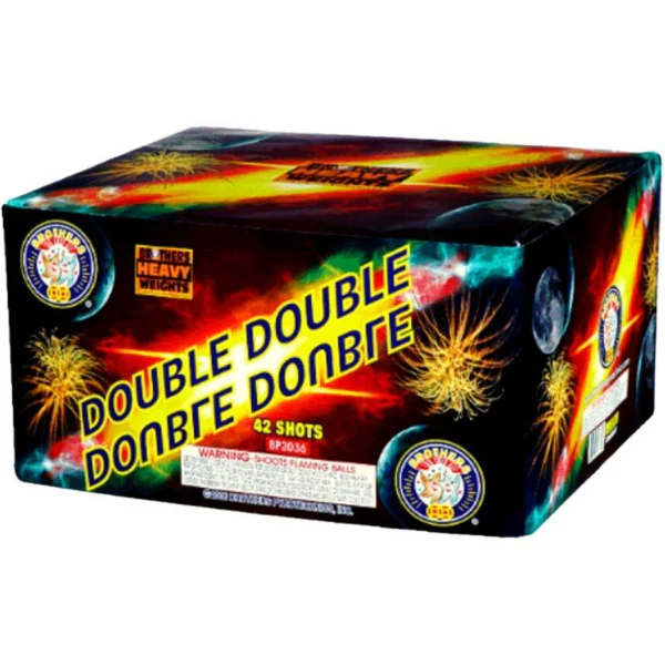 Double Double 42-Shot XL Aerial Cake | Case Pack™ 6/1