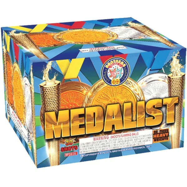 Medalist 30-Shot XL Aerial Cake | Case Pack™ 4/1