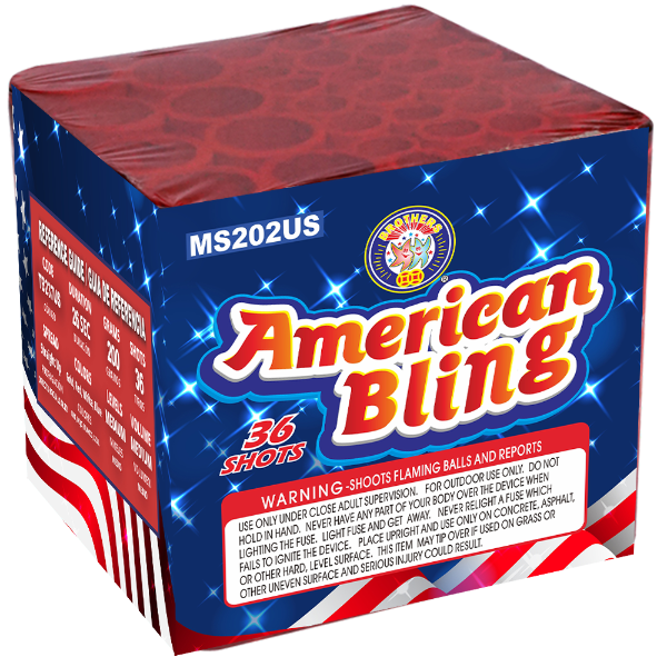American Bling 36-Shot Standard Aerial Cake | Case 12/1
