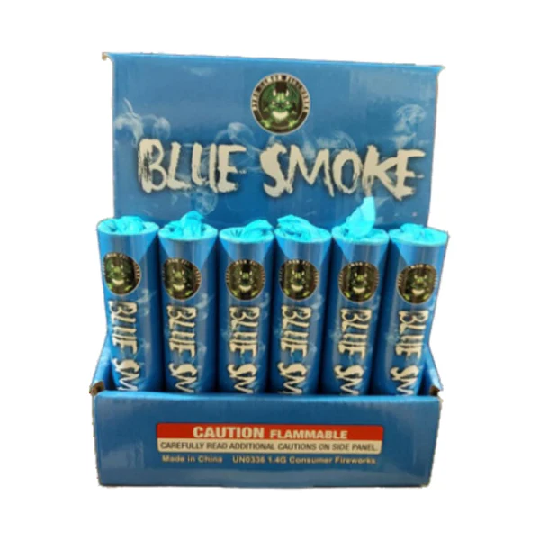 Blue Smoke Large Smoke Bomb | Case Pack™ 60/1