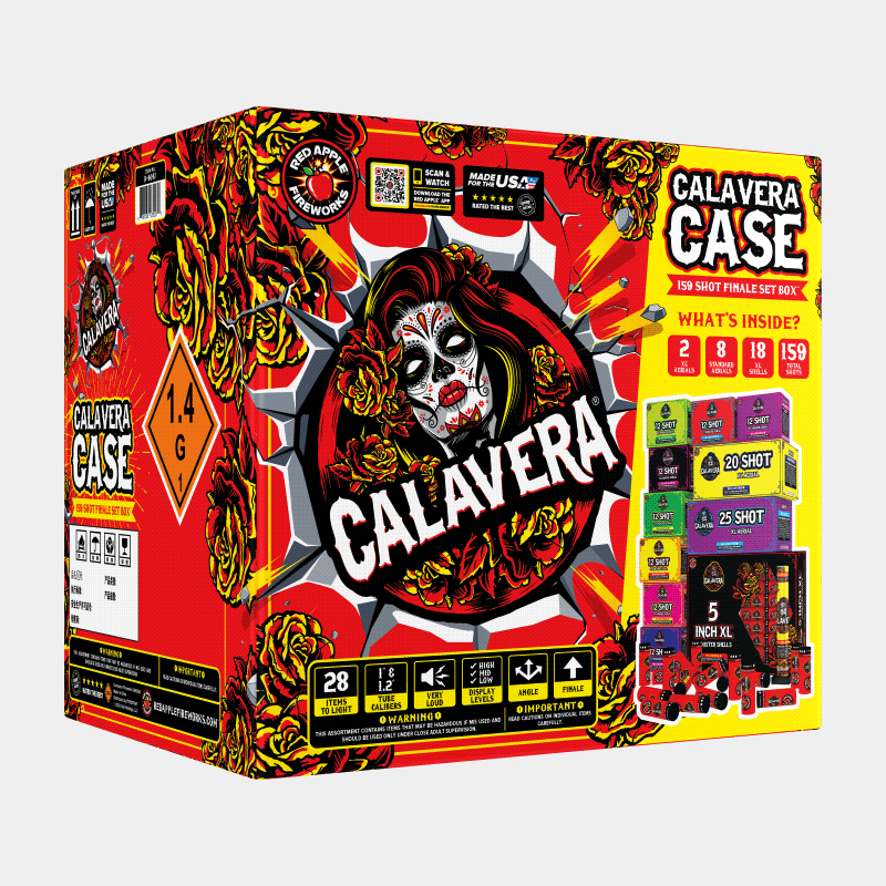Calavera Case 159-Shot Sampler