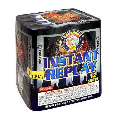 Instant Replay 12-Shot Standard Aerial Cake | Case 12/1