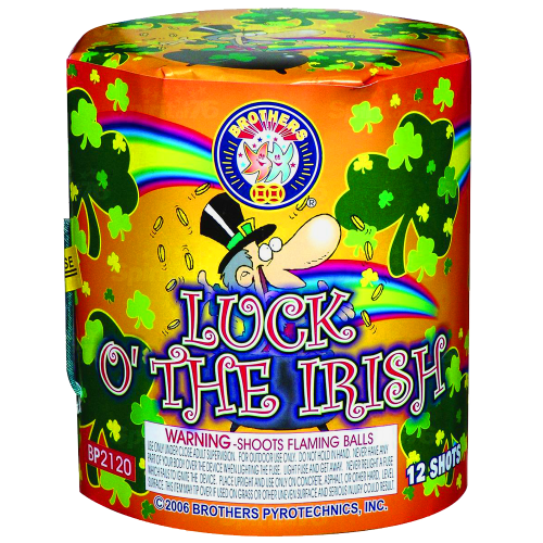 Luck O The Irish 12-Shot Standard Aerial Cake | Case 12/1