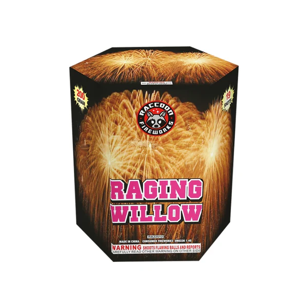 Raging Willow 19-Shot Standard Aerial Cake | Case Pack™ 8/1