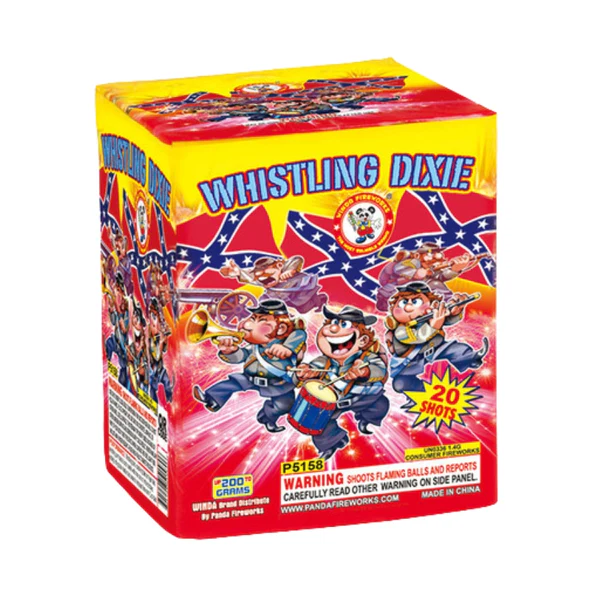 Whistling Dixie 20-Shot Standard Aerial Cake | Case Pack™ 16/1