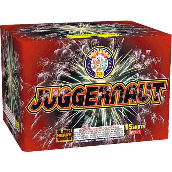 Juggernaut 15-Shot XL Aerial Cake | Case Pack™ 4/1