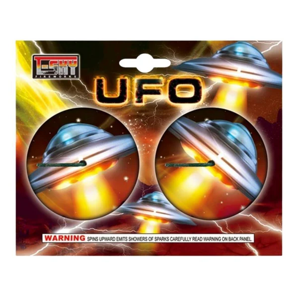 UFO (2-Pack) Flying Novelty | Case Pack™ 40/1