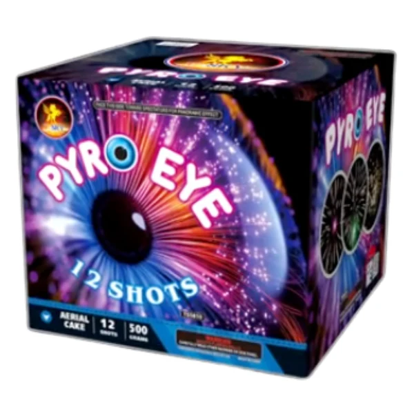 Pyro Eye 12-Shot XL Aerial Cake | Case Pack™ 4/1