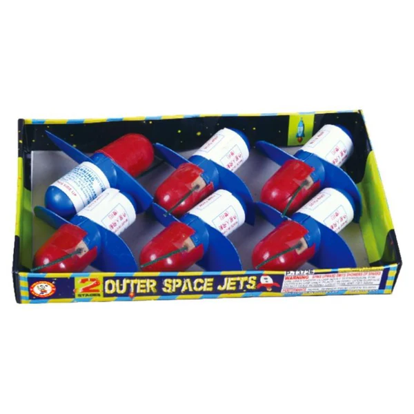 Outer Space Jets (6-Pack) Flying Novelty | Case Pack™ 36/1