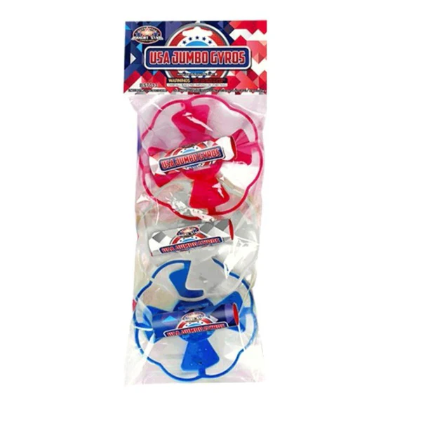 USA Jumbo Gyro (3-Pack) Flying Novelty | Case Pack™ 40/1