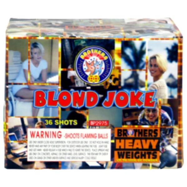 Blonde Joke 36-Shot XL Aerial Cake | Case Pack™ 4/1