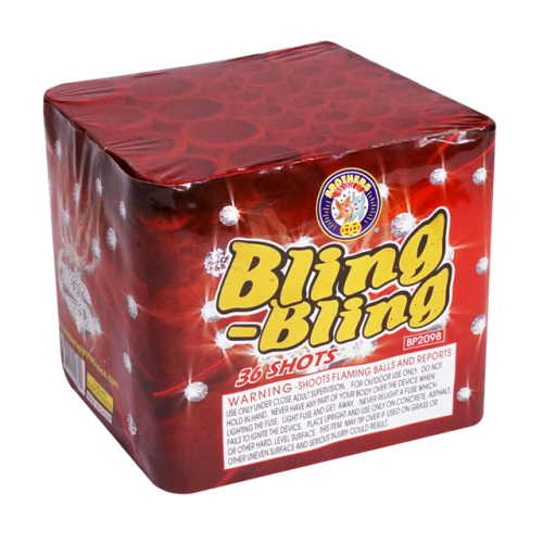 Bling Bling 36-Shot Standard Aerial Cake | Case 12/1