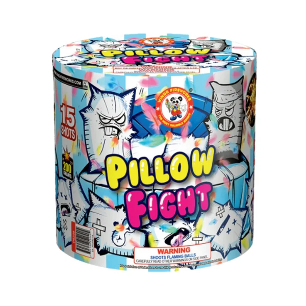 Pillow Fight 15-Shot Standard Aerial Cake | Case Pack™ 12/1