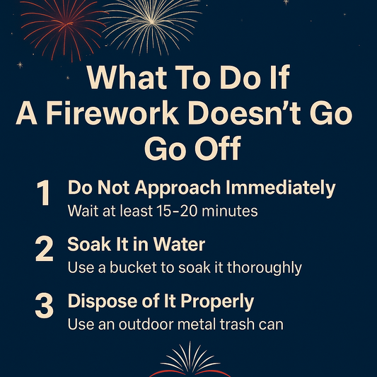 What To Do If A Firework Doesn't Go Off?