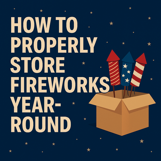 How to Properly Store Fireworks Year-Round