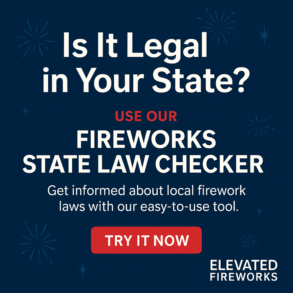 Fireworks State Law Checker | Is It Legal in Your State? – Elevated ...