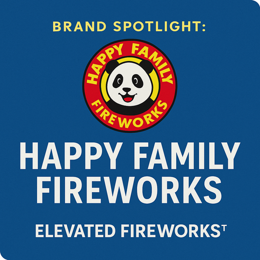 Happy Family Fireworks at Elevated Fireworks™ | Safe, Colorful & Fun