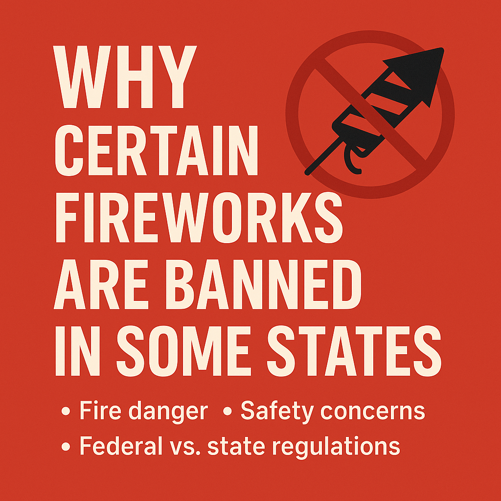 Why Certain Fireworks Are Banned in Some States