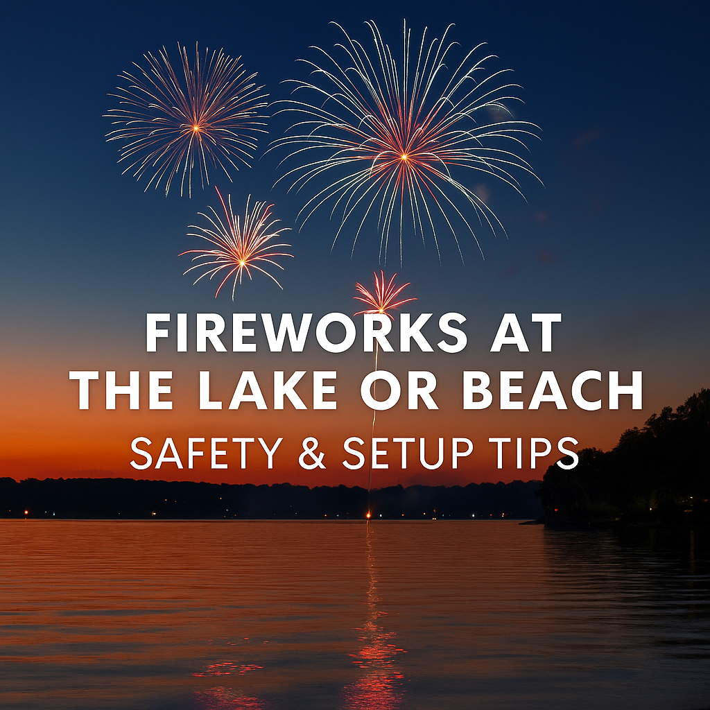 Fireworks at the Lake or Beach: Safety & Setup Tips