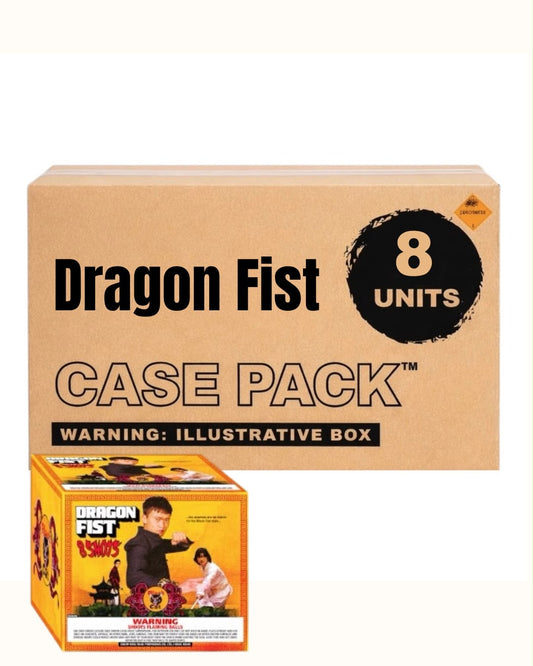 Dragon Fist 8-Shot Standard Aerial Cake
