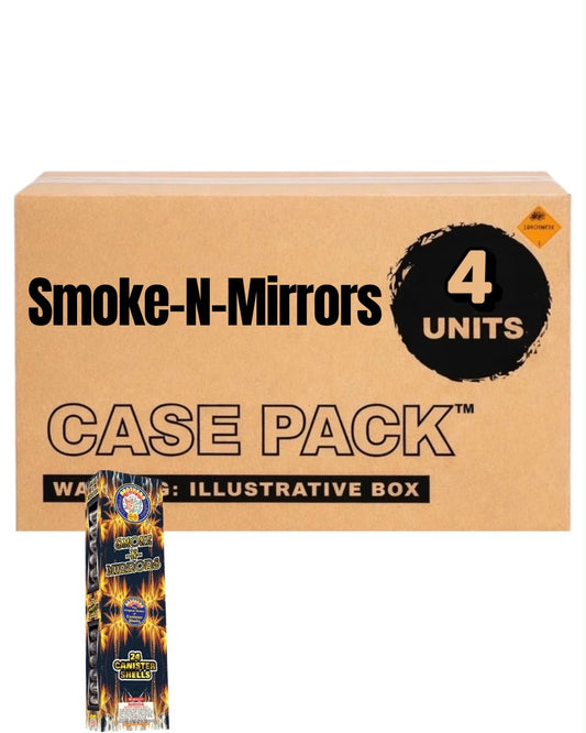 Carcasas de gran calibre Smoke-N-Mirrors de 24 disparos