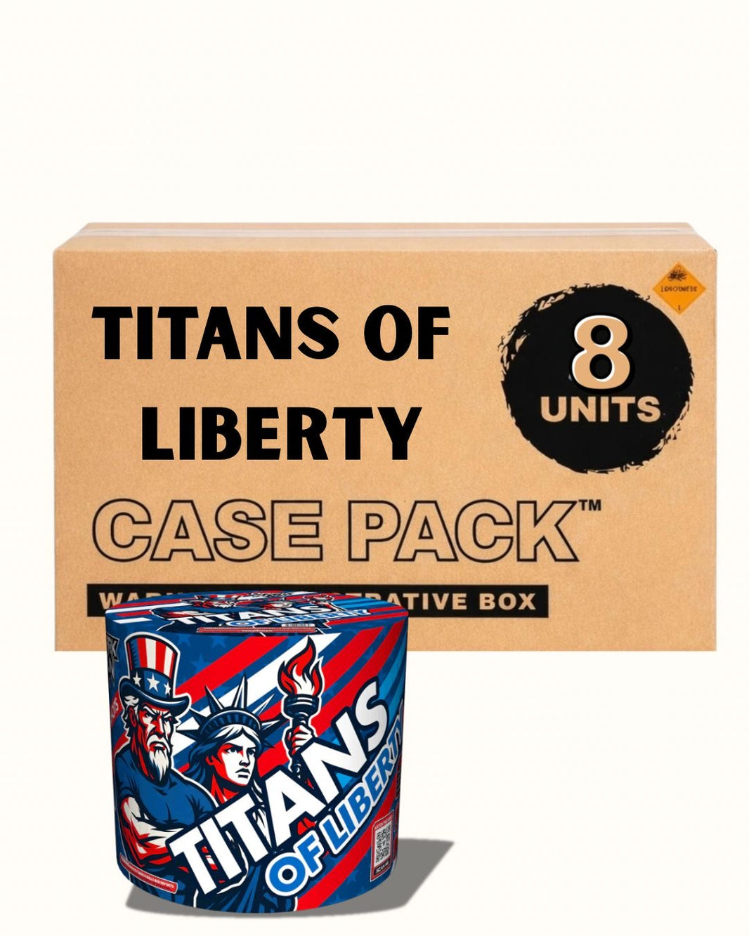 Tarta Aérea Titans of Liberty XL de 13 Tiros