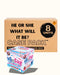 He or She, What Will It Be? XL Fountain (Pink)
