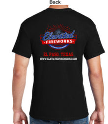 Elevated Fireworks™ Black T-Shirt