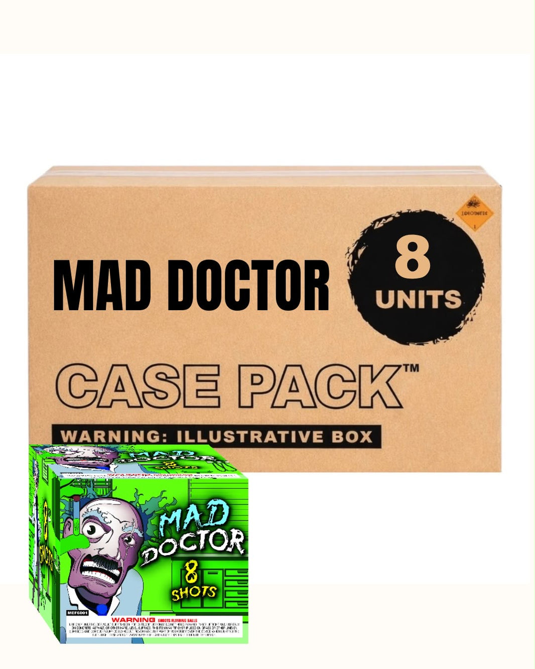 Mad Doctor 8-Shot XL Aerial Cake