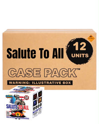 Salute To All 25-Shot Standard Aerial Cake