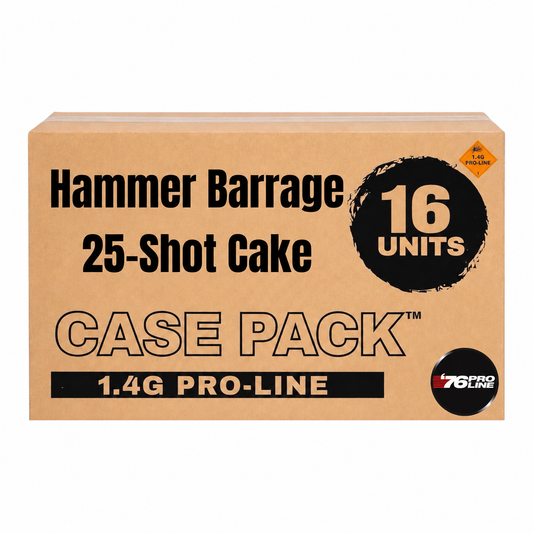 Hammer Barrage 25-Shot Pro-Line Cake