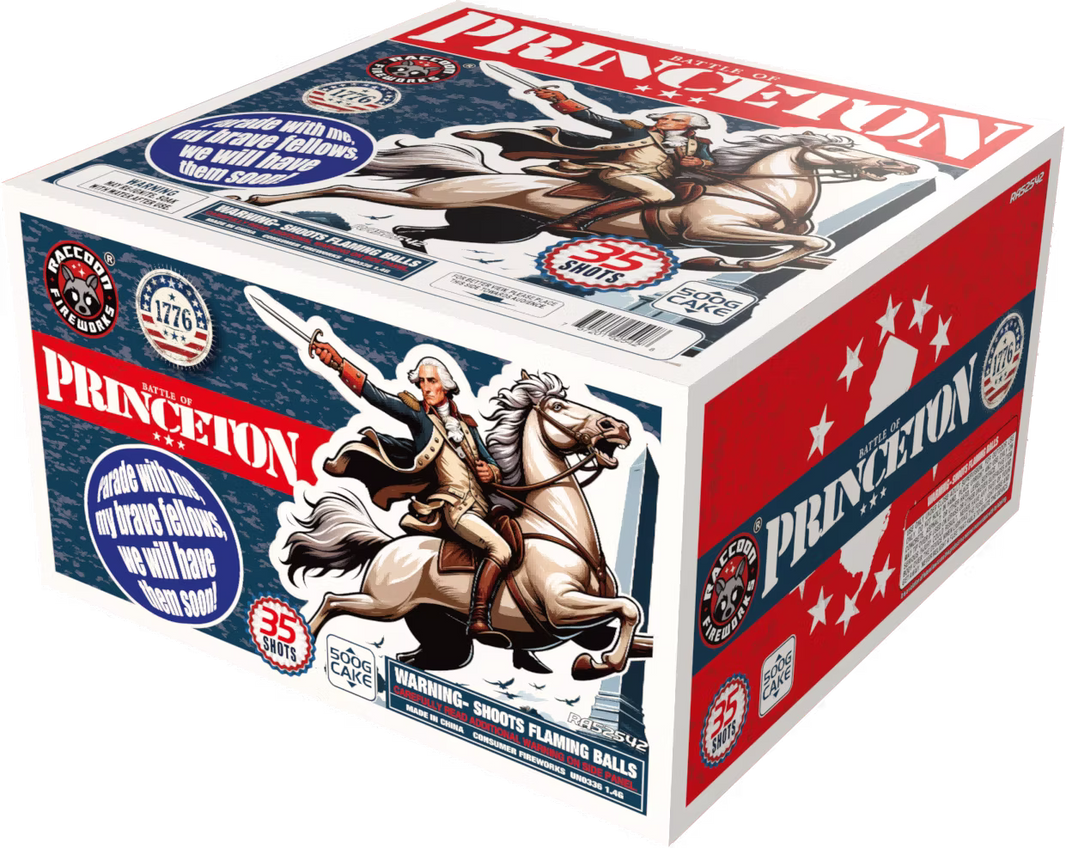 Battle of Princeton 36-Shot XL Aerial Cake | Case Pack™