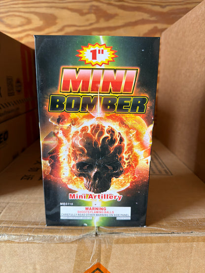 Mini Bomber 1 pulg. Carcasas de artillería de 12 disparos