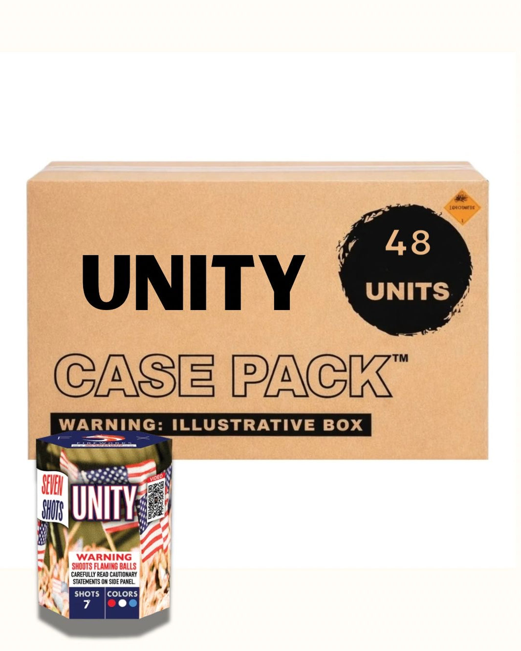 Unity 7-Shot Standard Aerial Cake