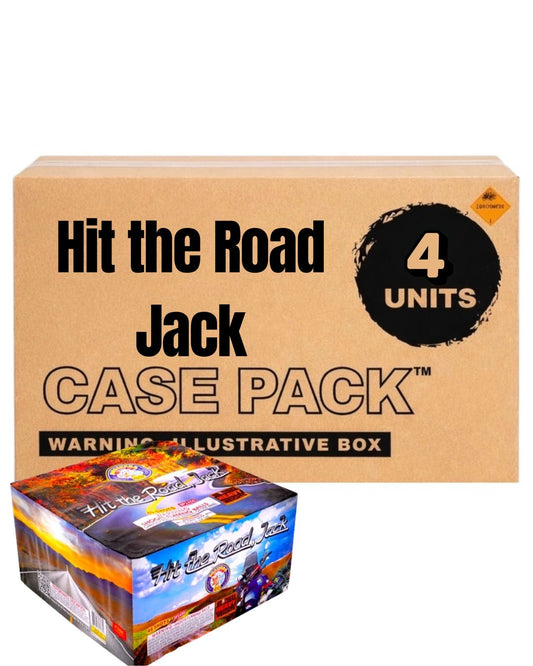 Hit the Road Jack 49-Shot XL Aerial Cake