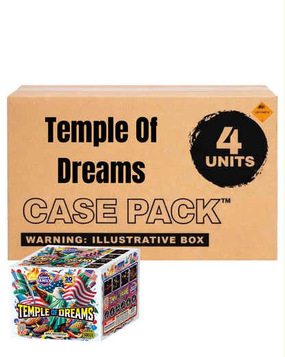 Temple Of Dreams 20-Shot XL Aerial Cake