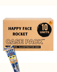 Happy Face Rocket (5-Pack)