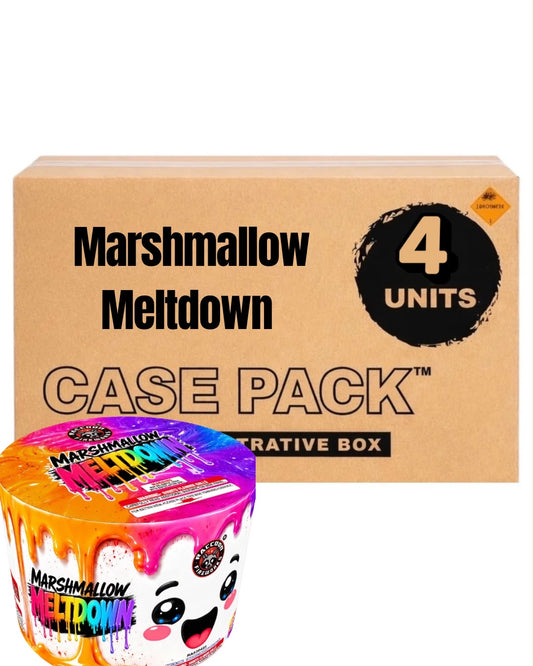 Marshmallow Meltdown 28-Shot XL Aerial Cake