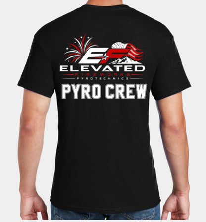 Elevated Fireworks™ Pyro Crew T-Shirt (Black)