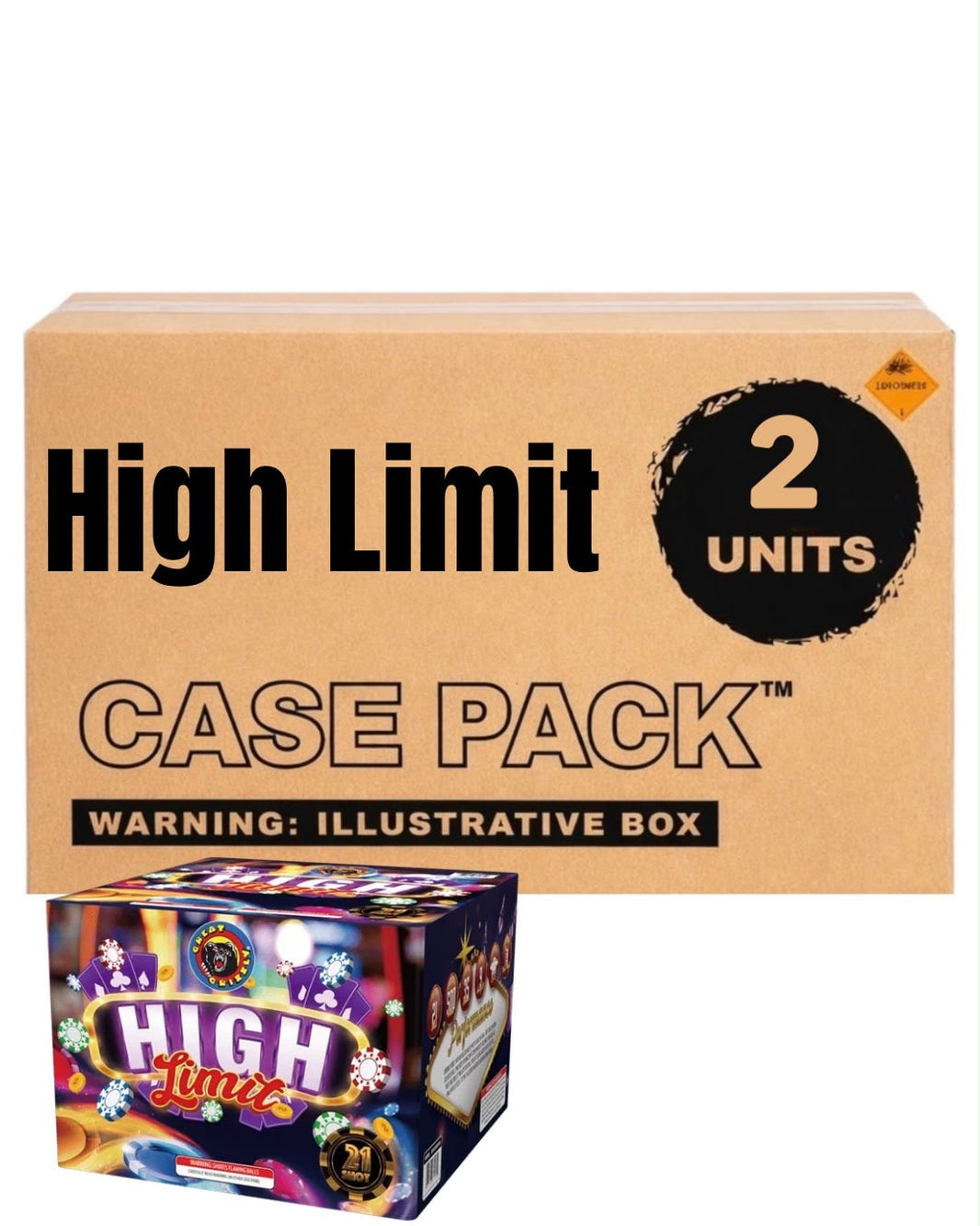 High Limit 21-Shot XL Aerial Cake