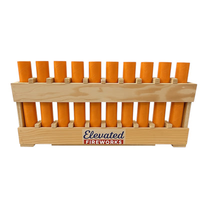 Elevated Fireworks™ Fiberglass Rack (10-Shot)
