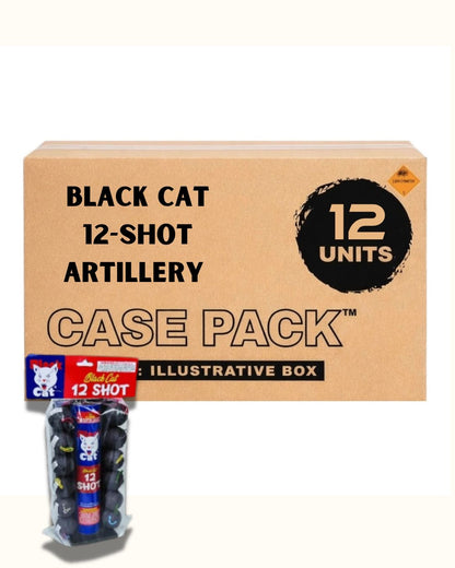 Black Cat 12-Shot Artillery Shell Kit