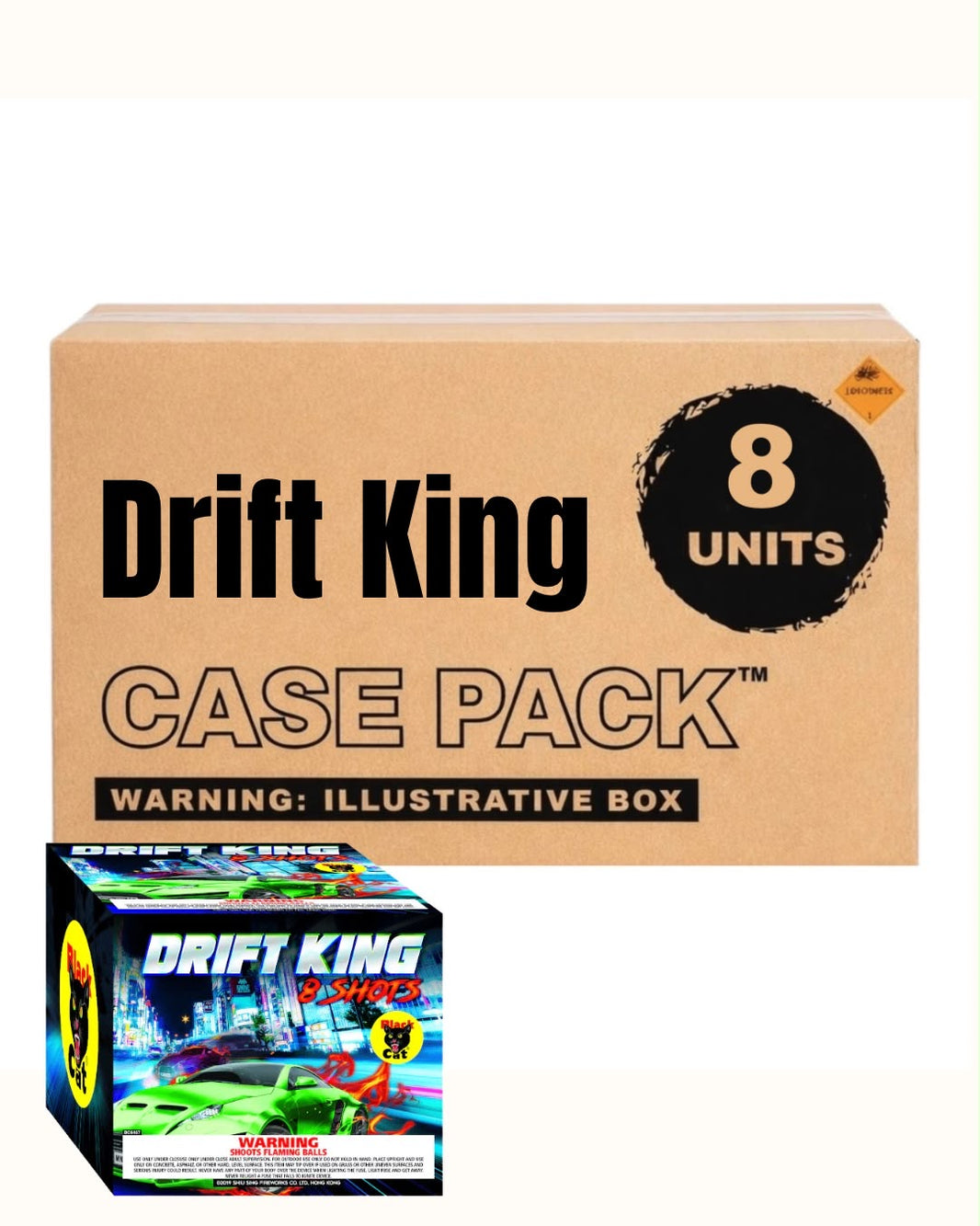 Drift King 8-Shot XL Aerial Cake