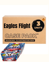 Eagles Flight 250-Shot XL Zipper Aerial Cake