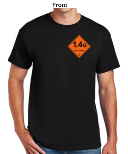 Elevated Fireworks™ Black T-Shirt